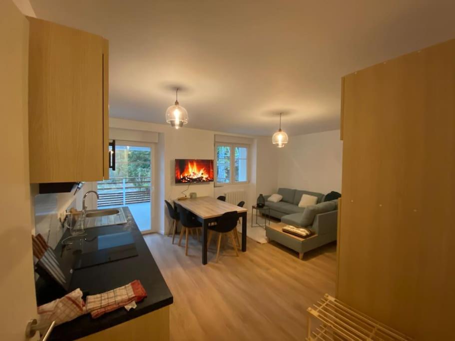 Appartement Chaleureux Au Pied Des Pistes Орбе Экстерьер фото